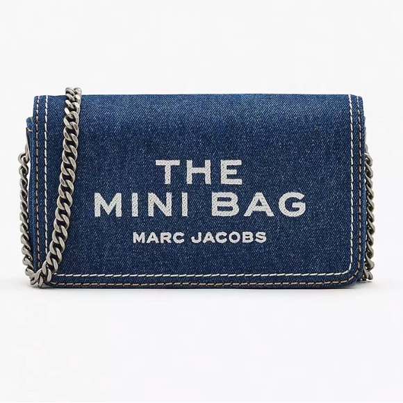 Marc Jacobs Blue Denim Mini Bag - Picture 1 of 6